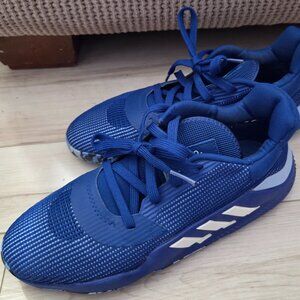 Adidas Shoes Mens Basketball Sneaker Bounce Royal Blue Size 12.5